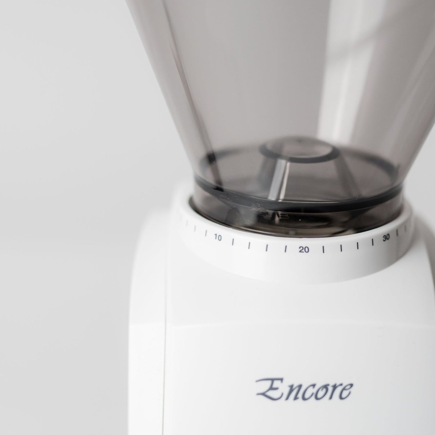 Baratza Encore Coffee Grinder Settings - White