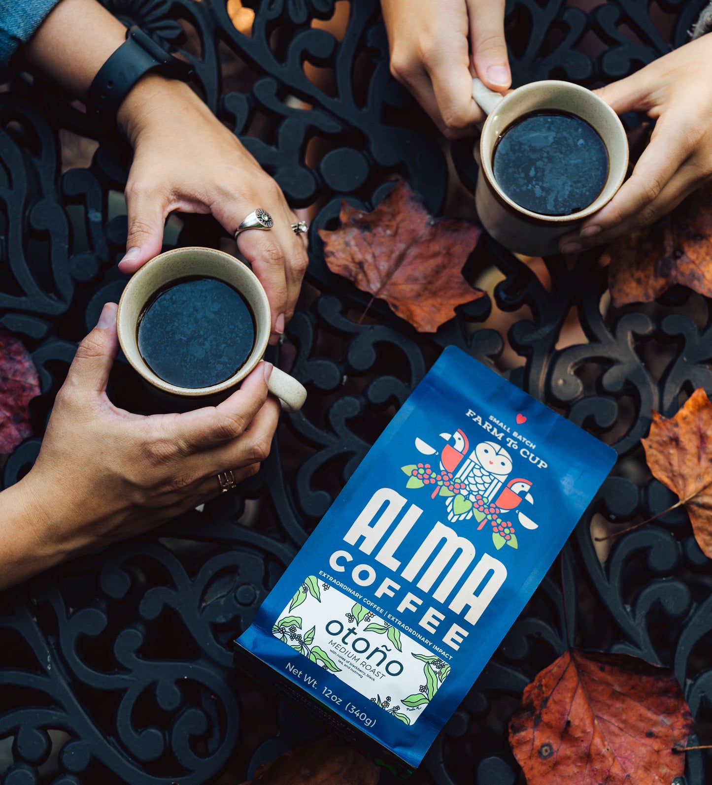 Drinking our Otoño Roast