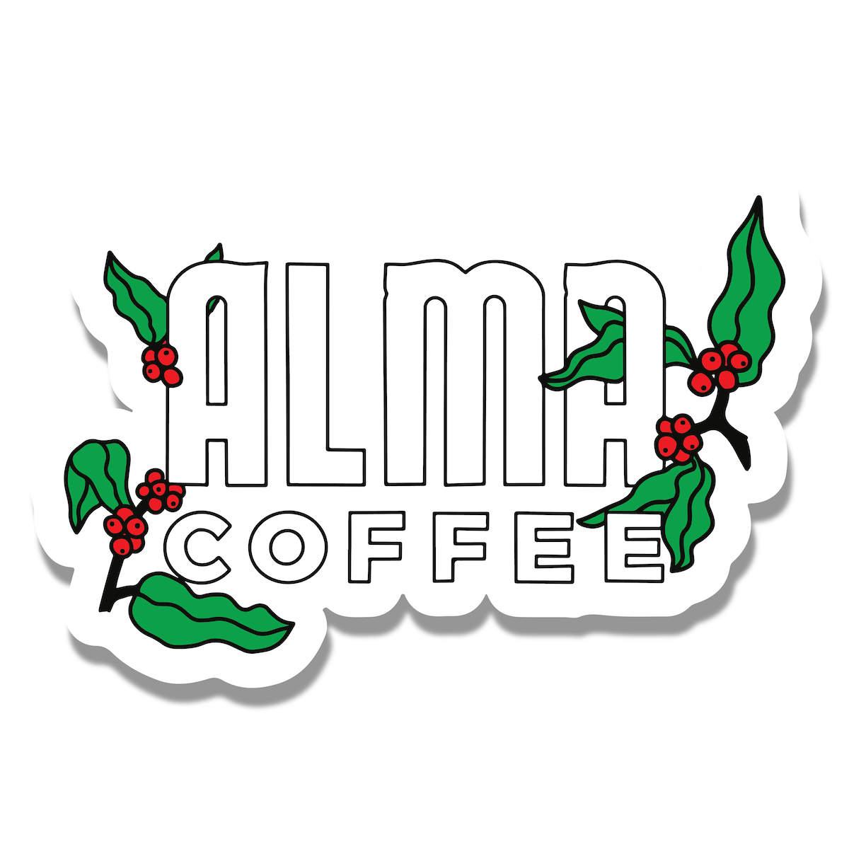 Coffee Cherry Enamel Pin