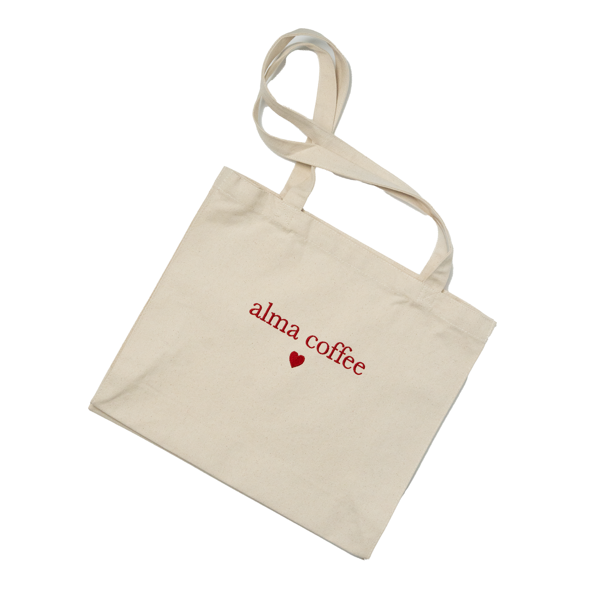 Embroidered Canvas Tote Bag
