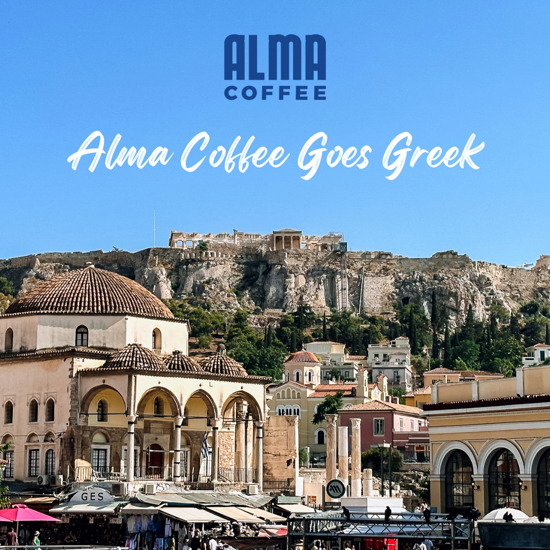 Alma Coffee Goes Greek