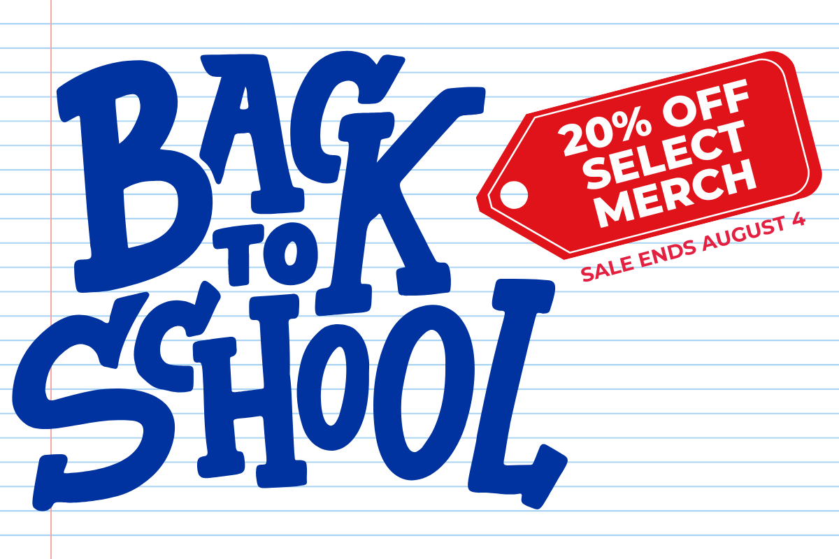 Back-to-School Merch Sale