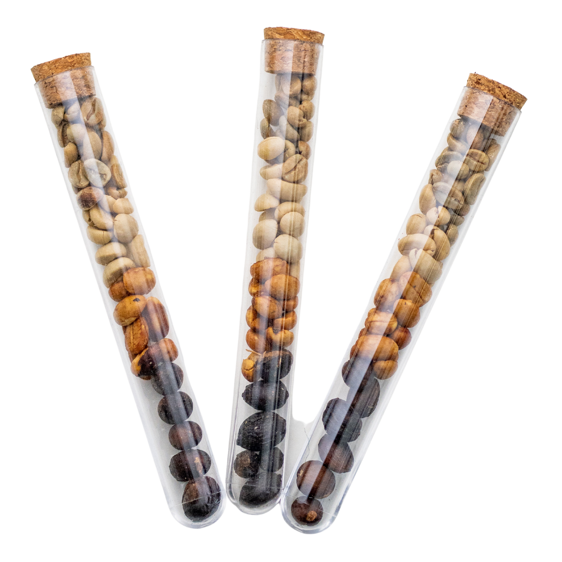 alma coffee processing vial with wet wash, honey process, and natural process