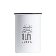 Refillable Coffee Canister - White / 1 Pound