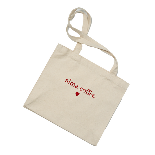Embroidered Canvas Tote Bag