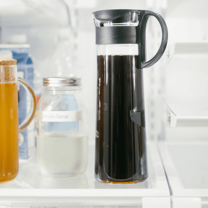 hario cold brew carafe in fridge